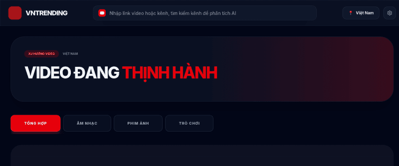 VNtrending screenshot